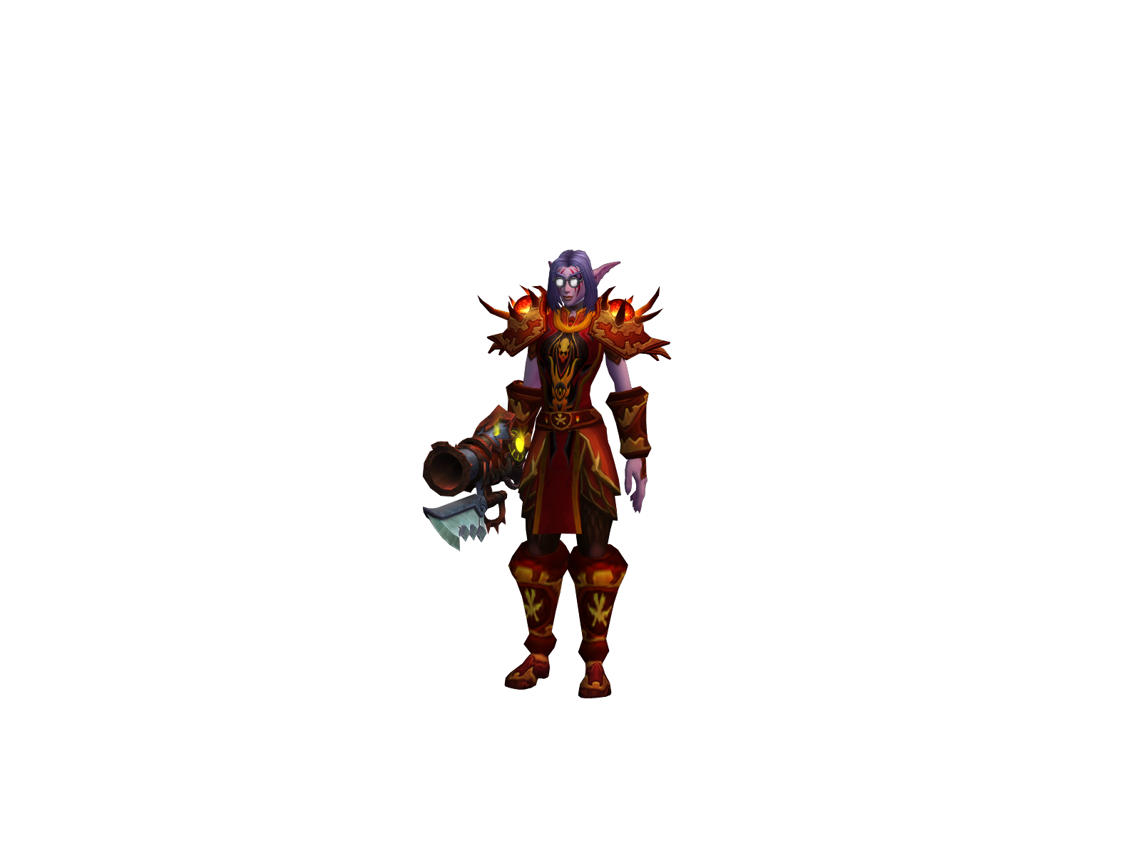 Mikeshot 3D character render
