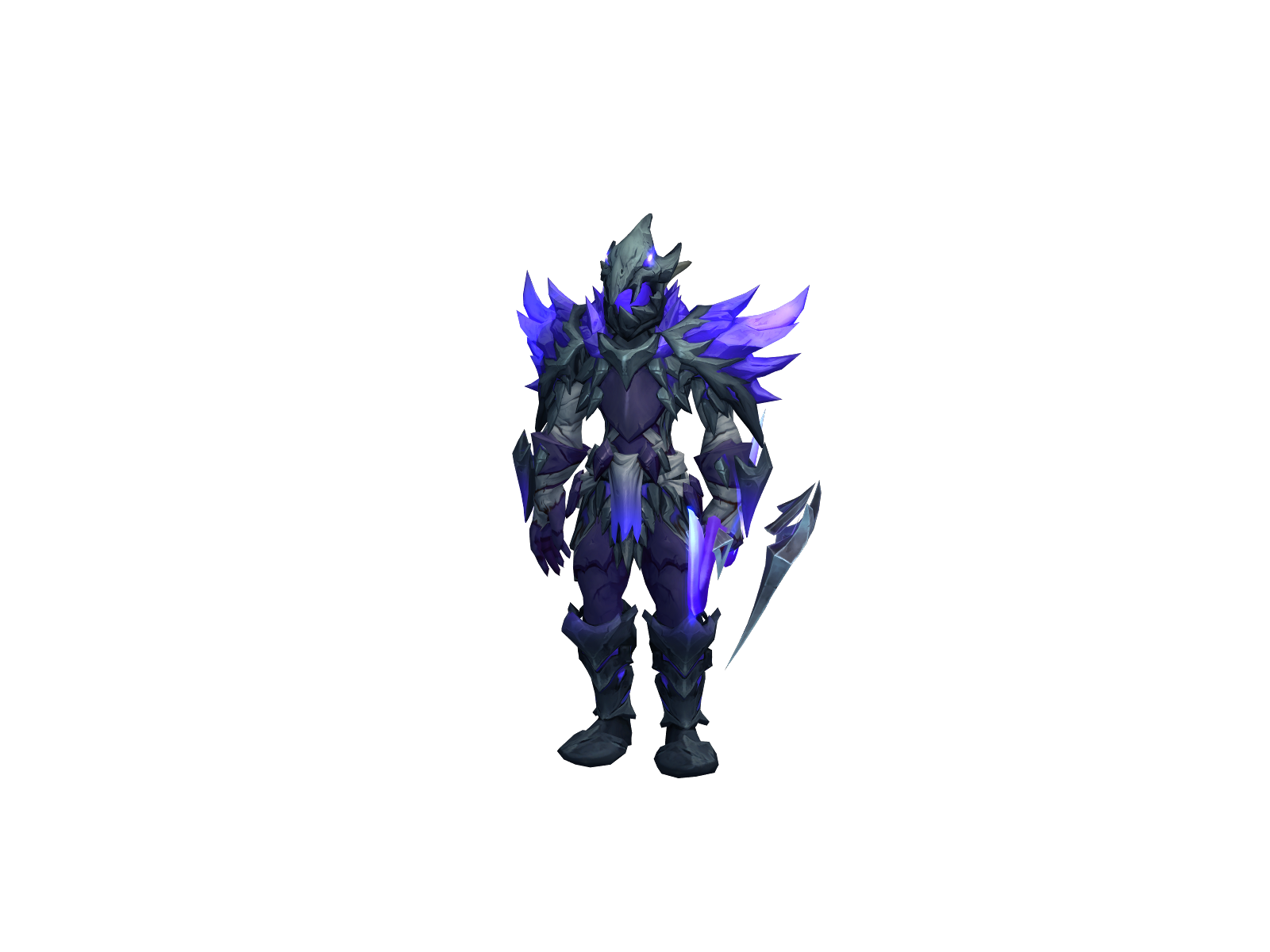 Flouky 3D character render