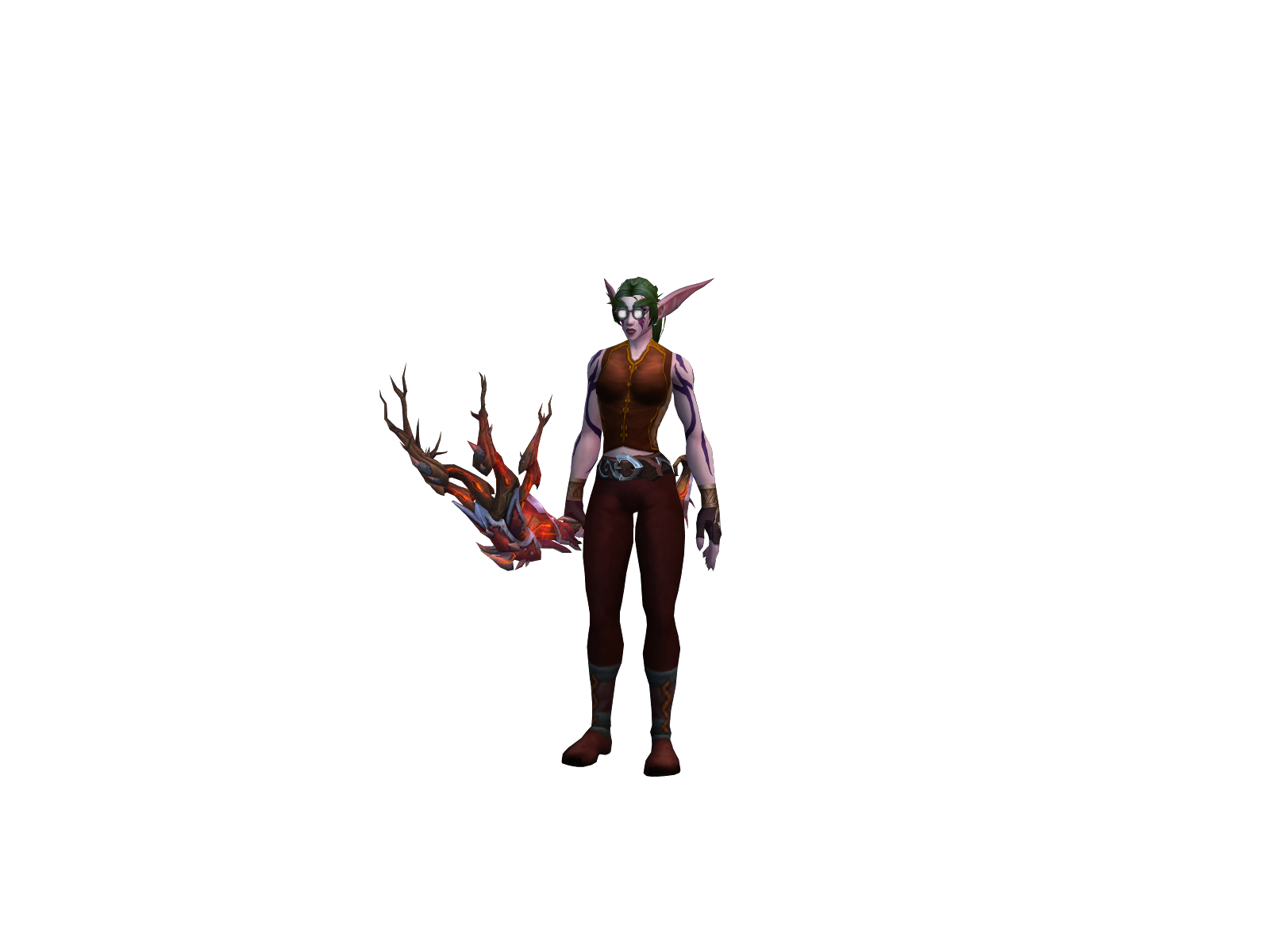 Wikky 3D character render