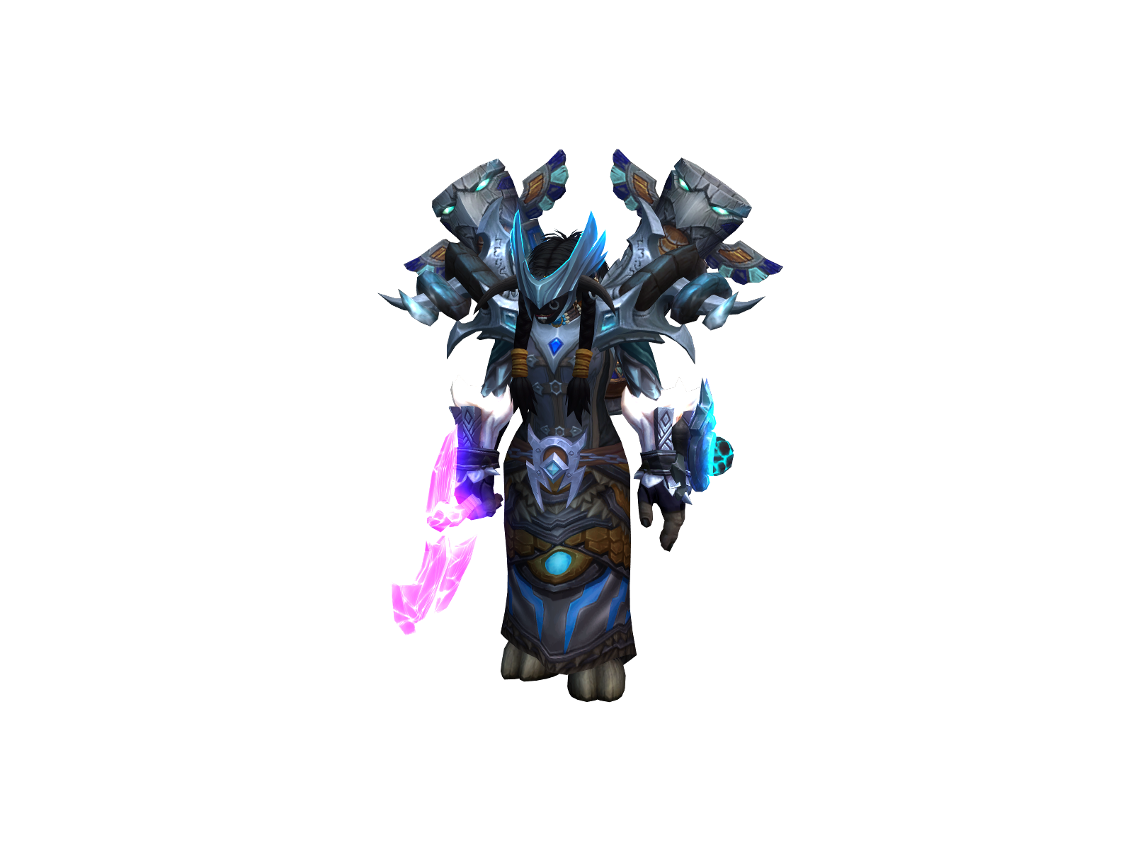 Barakóshamá 3D character render