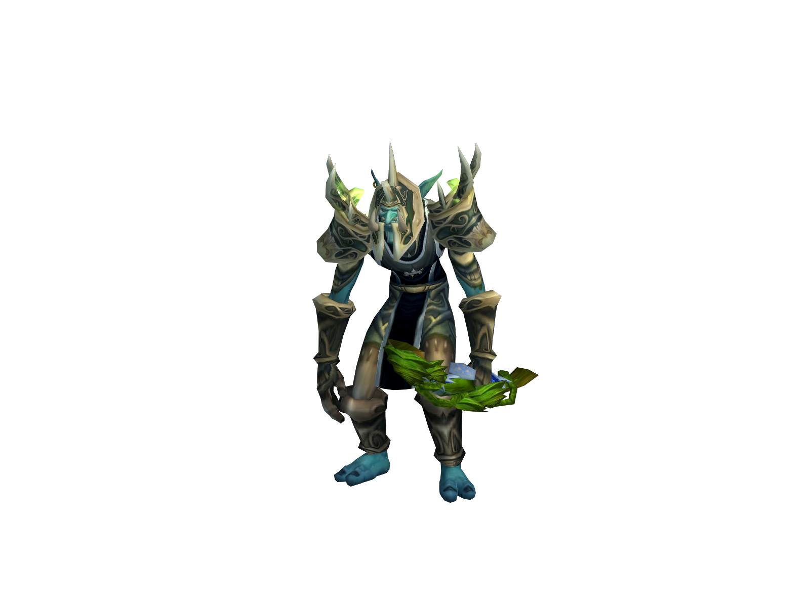 Hugjin 3D character render