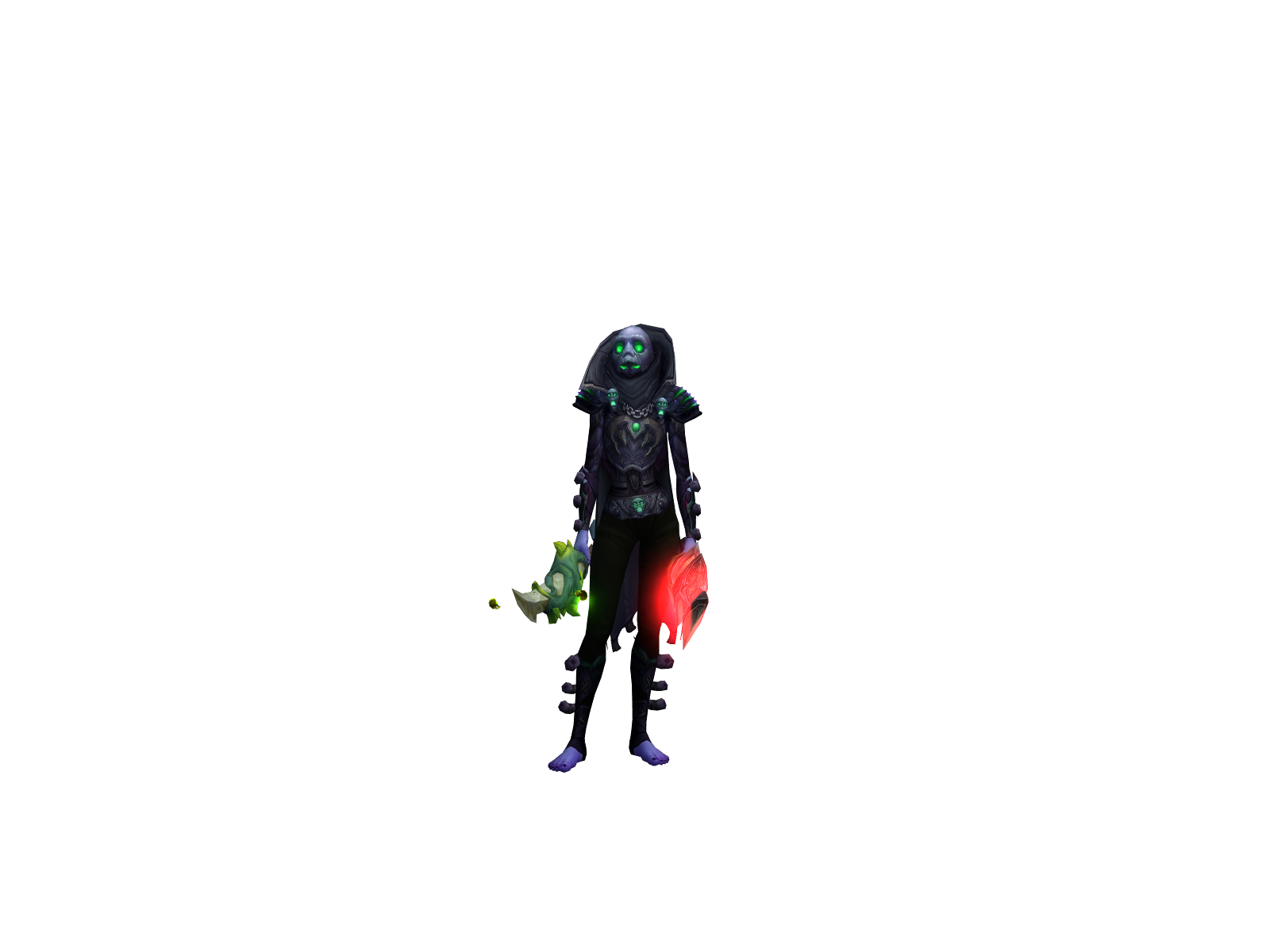 Oklike 3D character render
