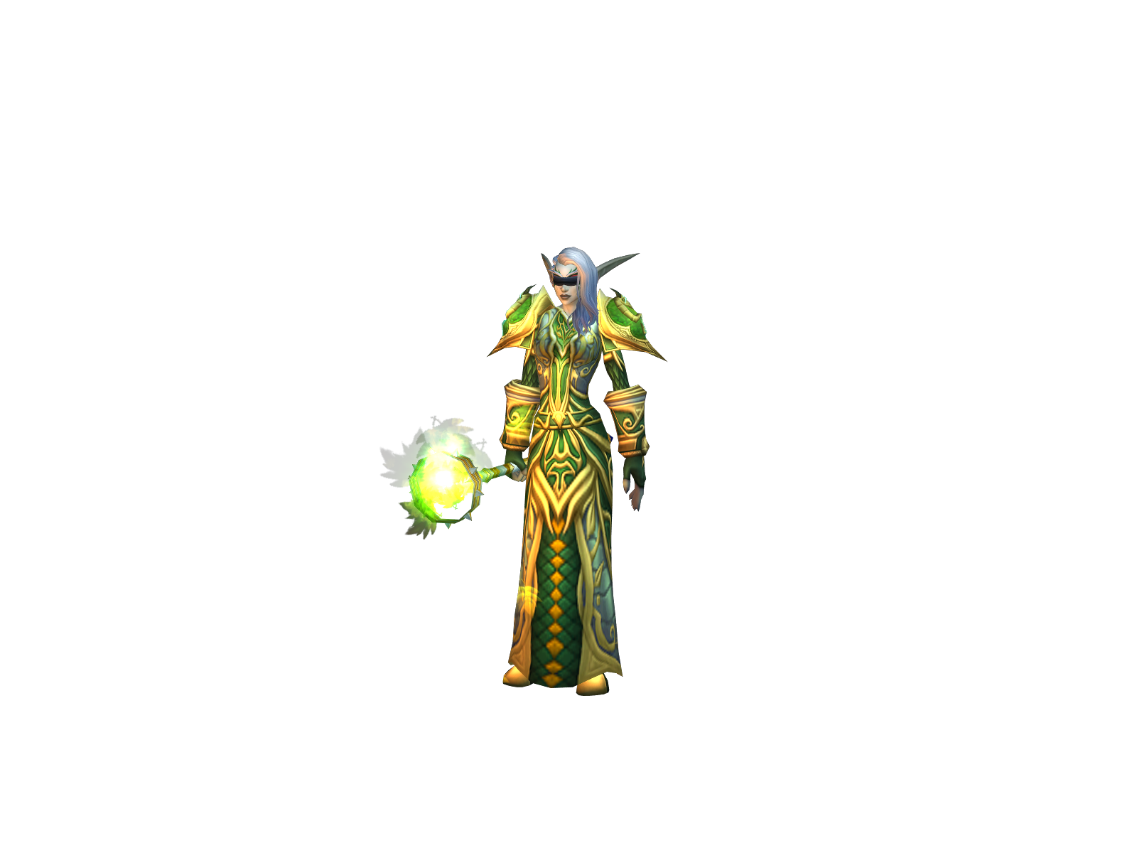 Exix 3D character render