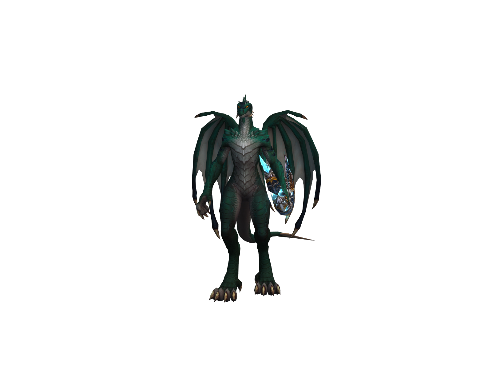 Alphalushpak 3D character render