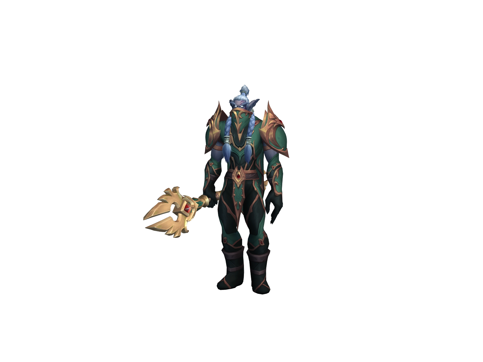 Gurli 3D character render