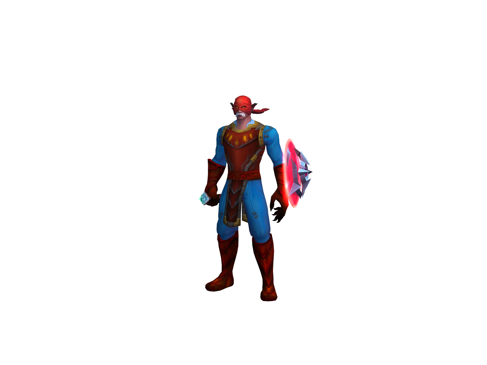 Dustý 3D character render