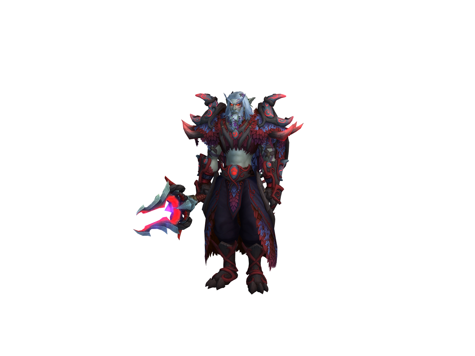 Metsäpappa 3D character render