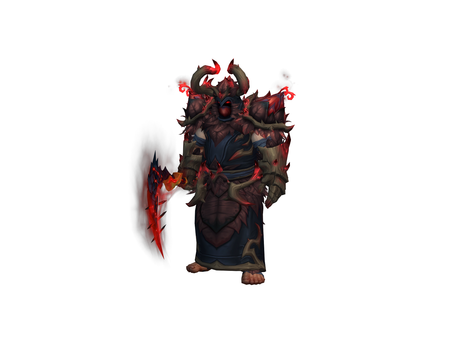 Drustform 3D character render