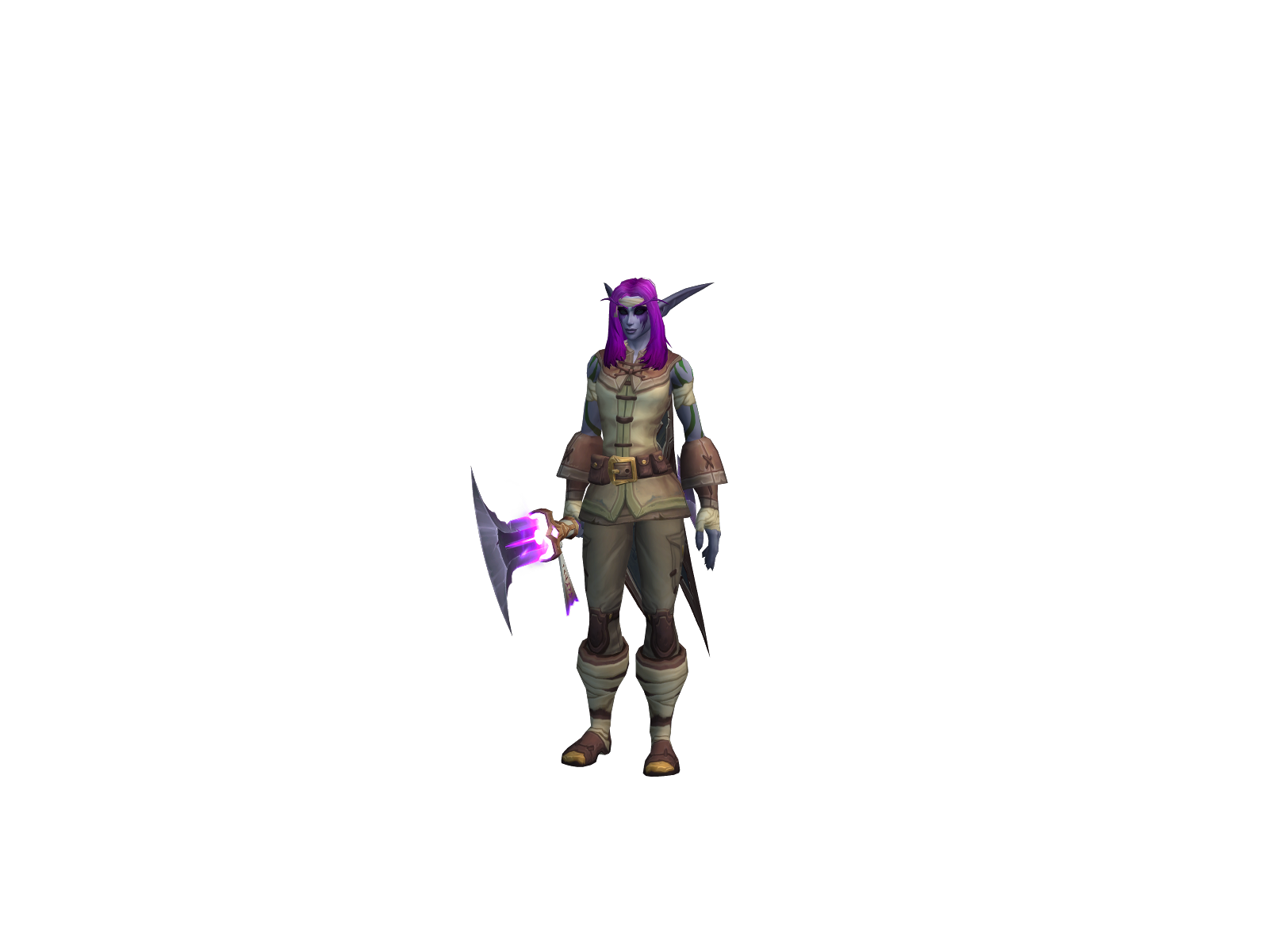Elieve 3D character render