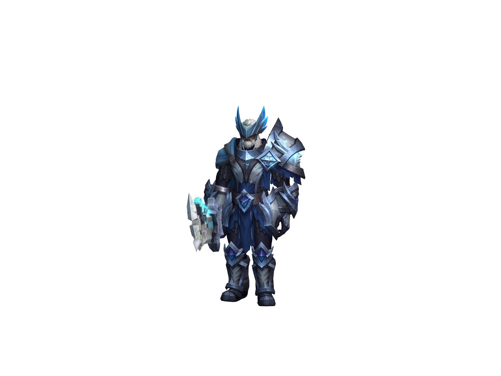 Daniael 3D character render