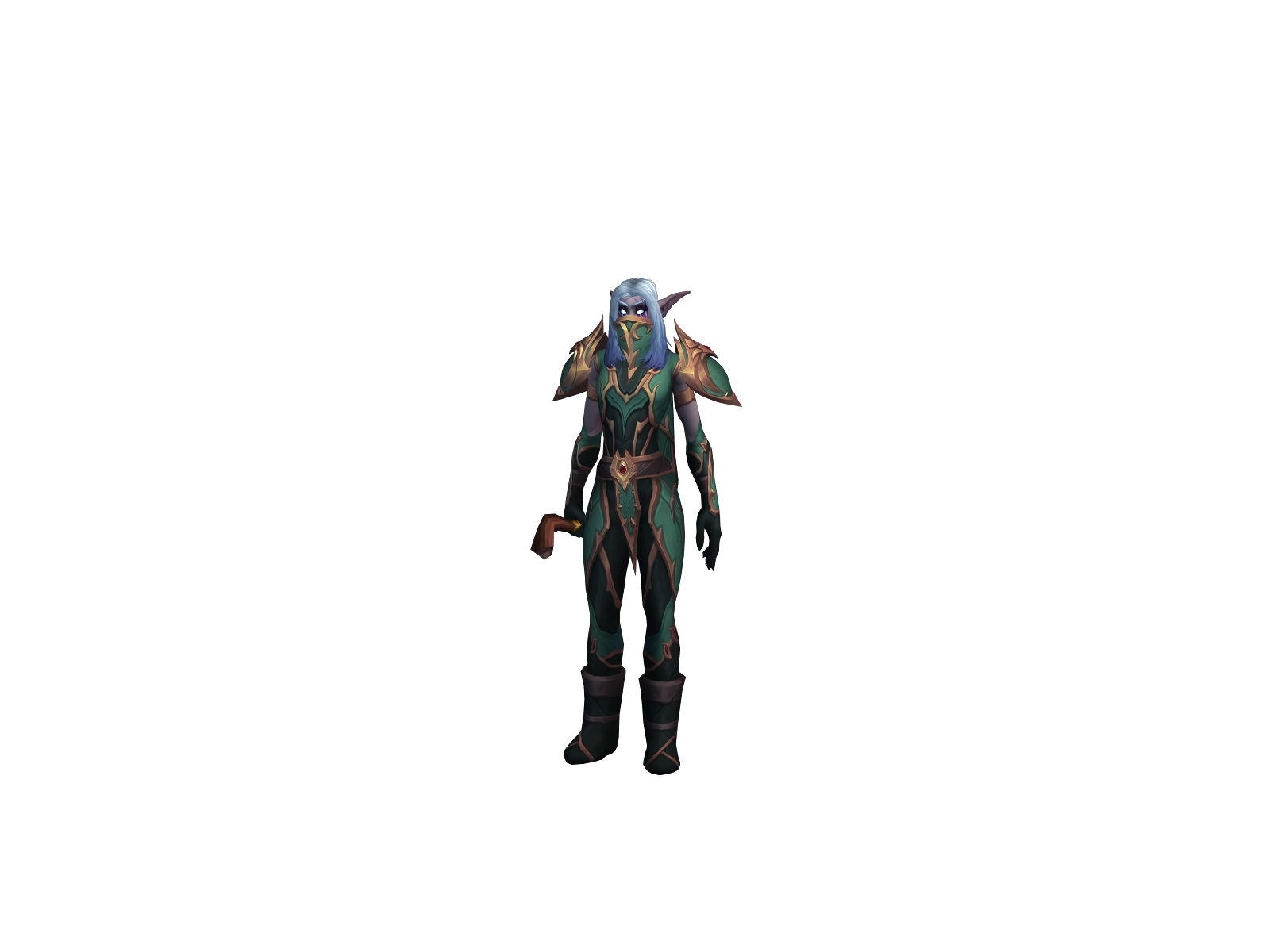 Farawara 3D character render
