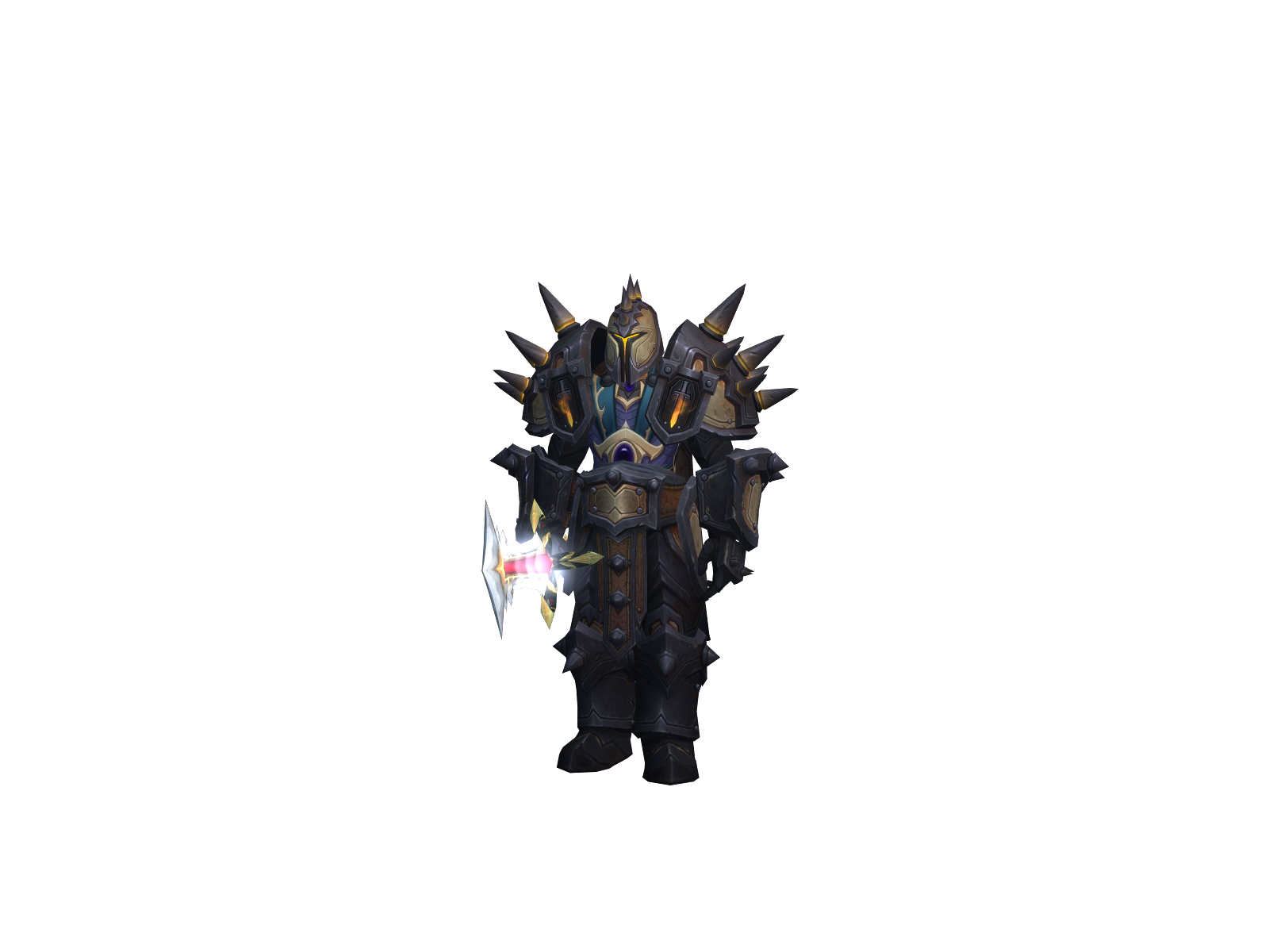 Bagdush 3D character render