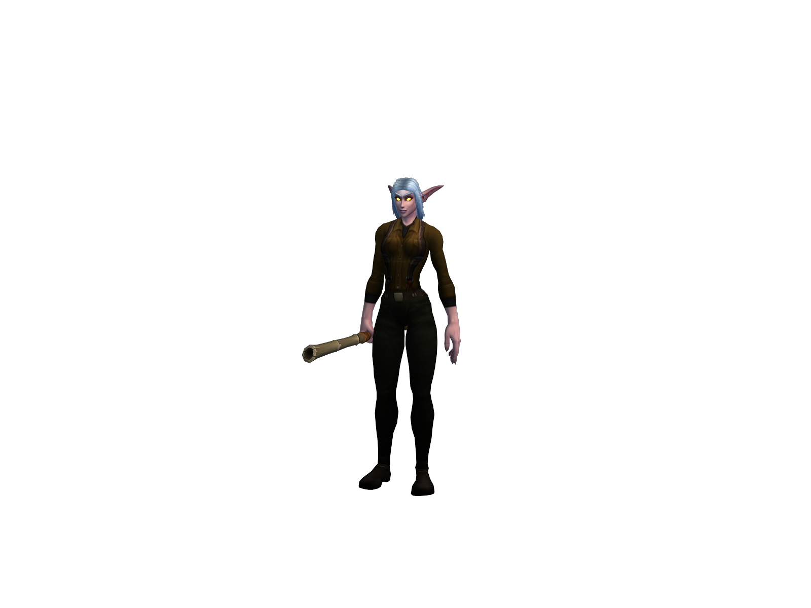 Mõnk 3D character render