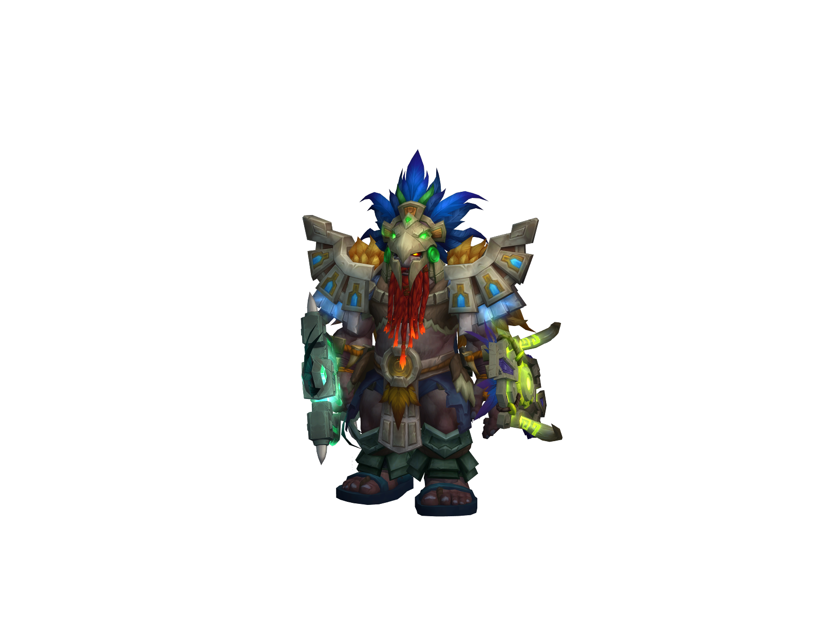 Sharisvor 3D character render