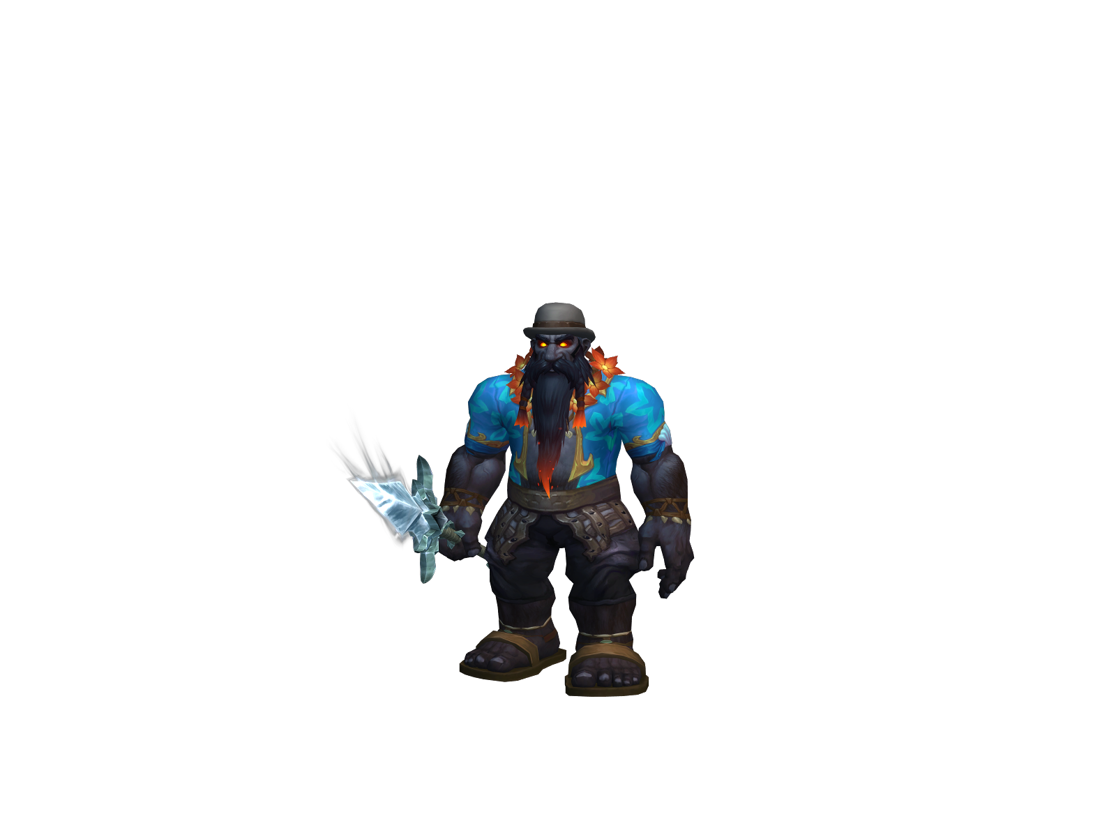 Airfried 3D character render