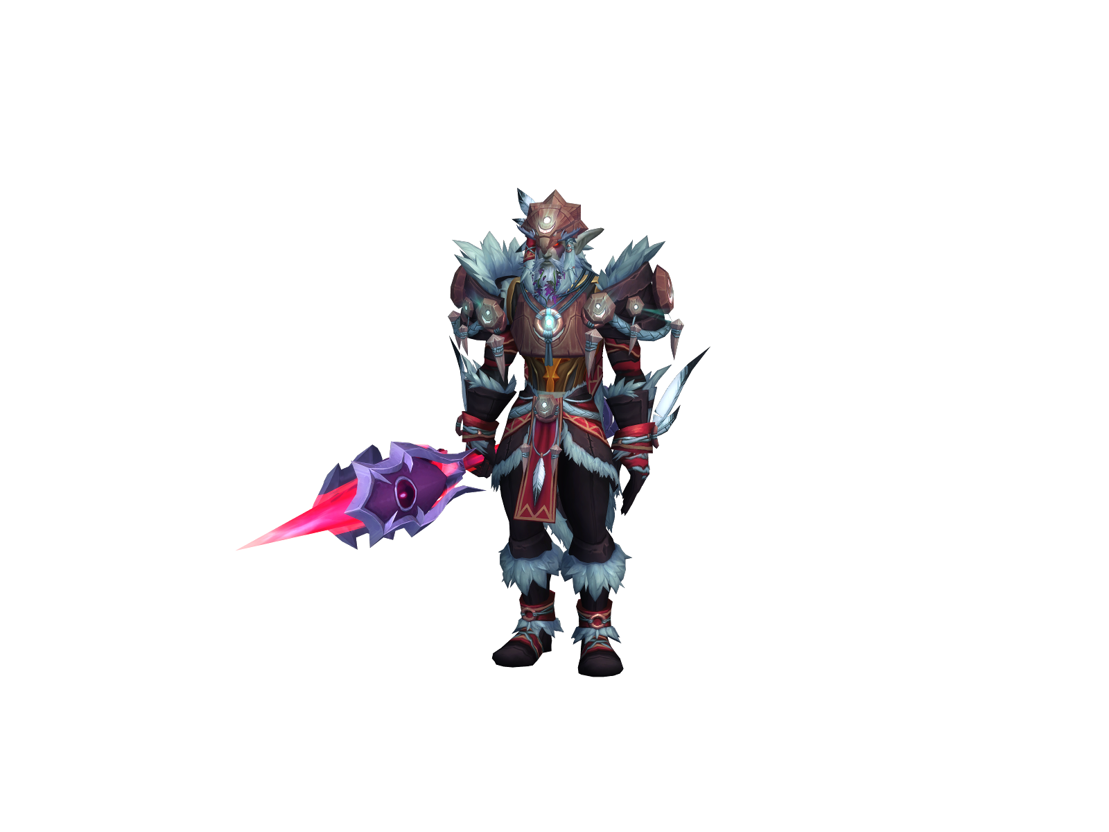 Bigmon 3D character render