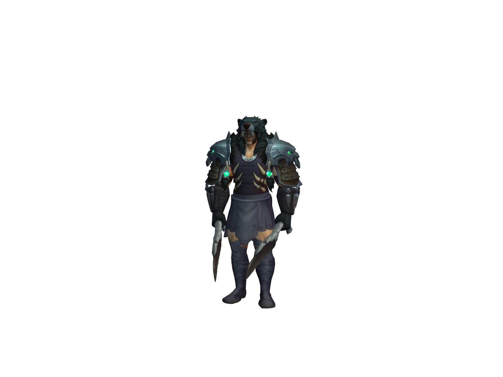 Rígormórtis 3D character render