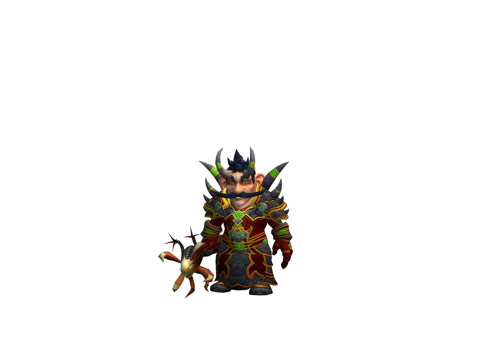 Diavelo 3D character render