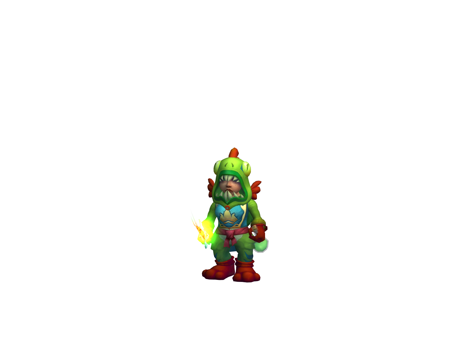 Ròókee 3D character render