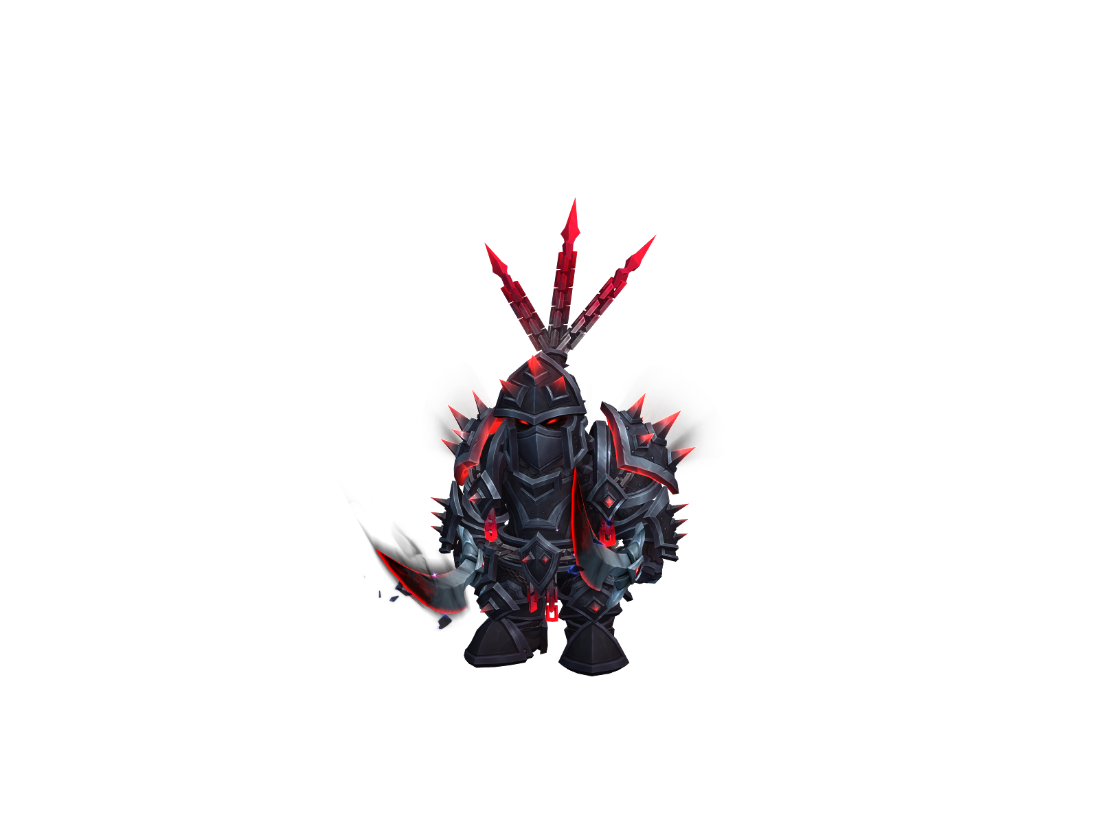 Gojirah 3D character render