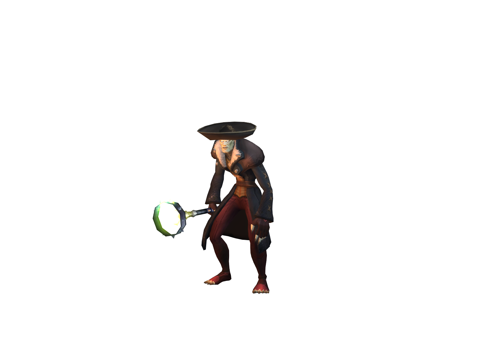 Thoughtseize 3D character render