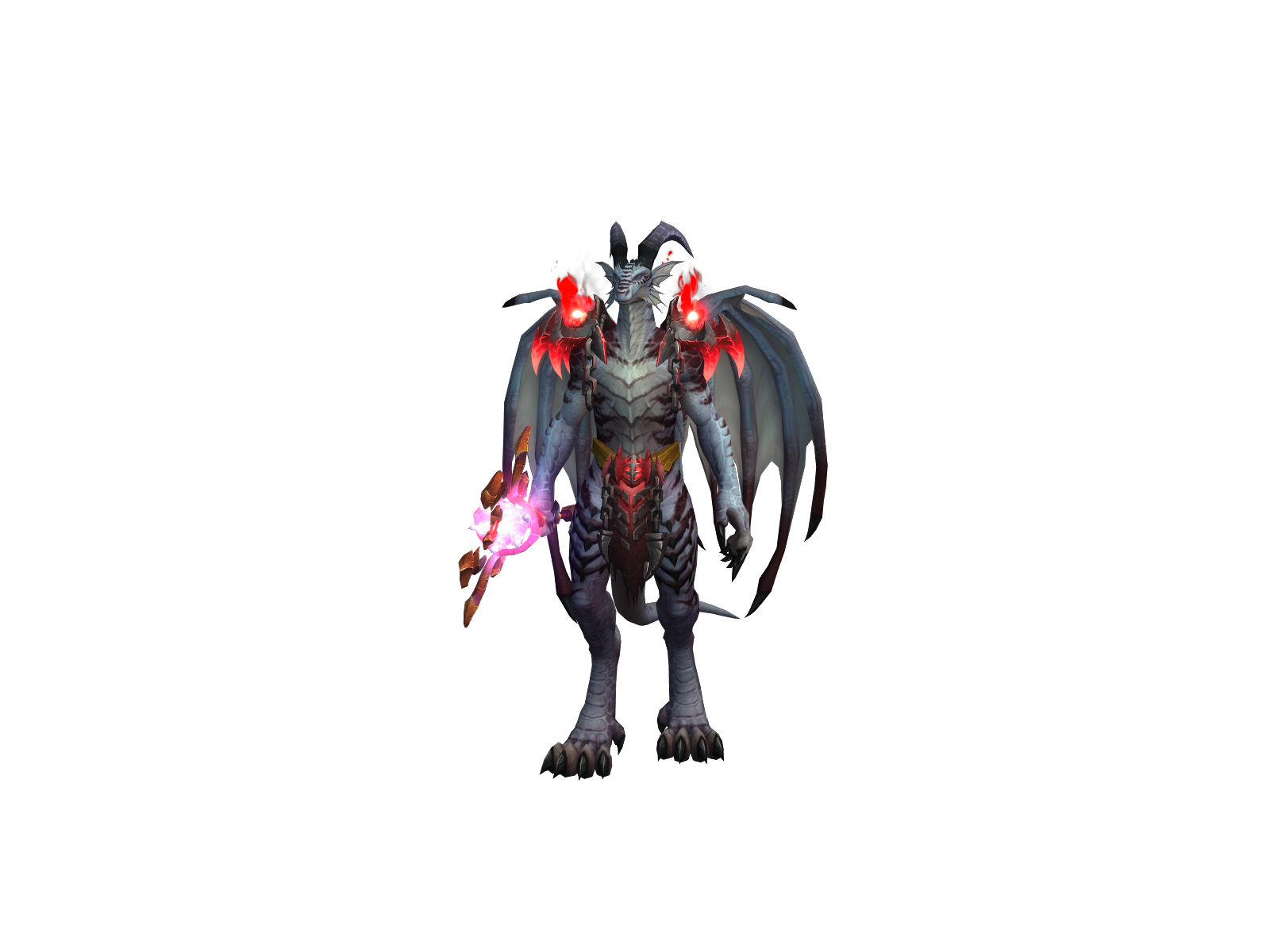 Dragonboots 3D character render