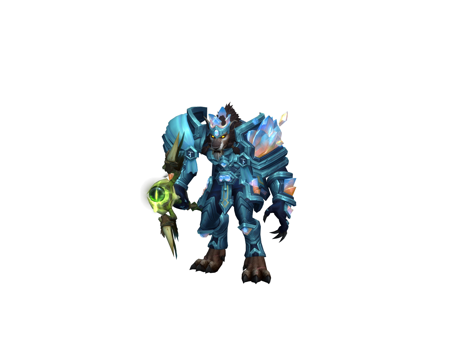 Penecillin 3D character render