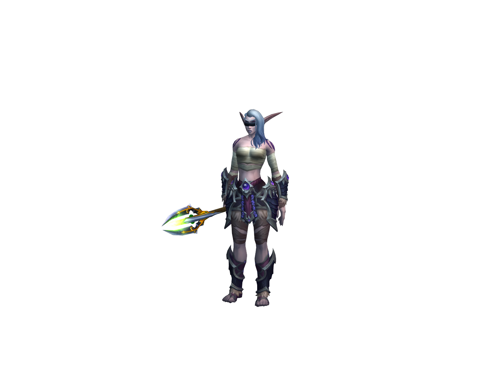 Frallanx 3D character render