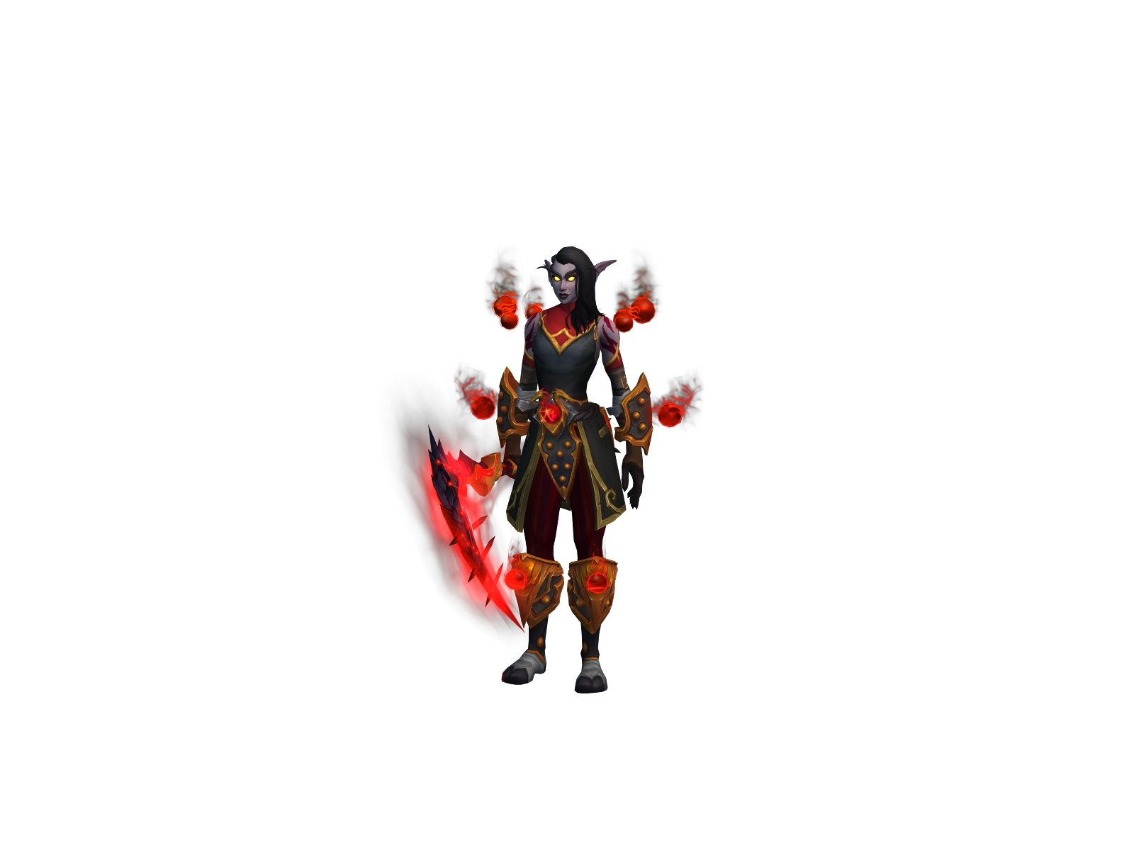 Jymâria 3D character render