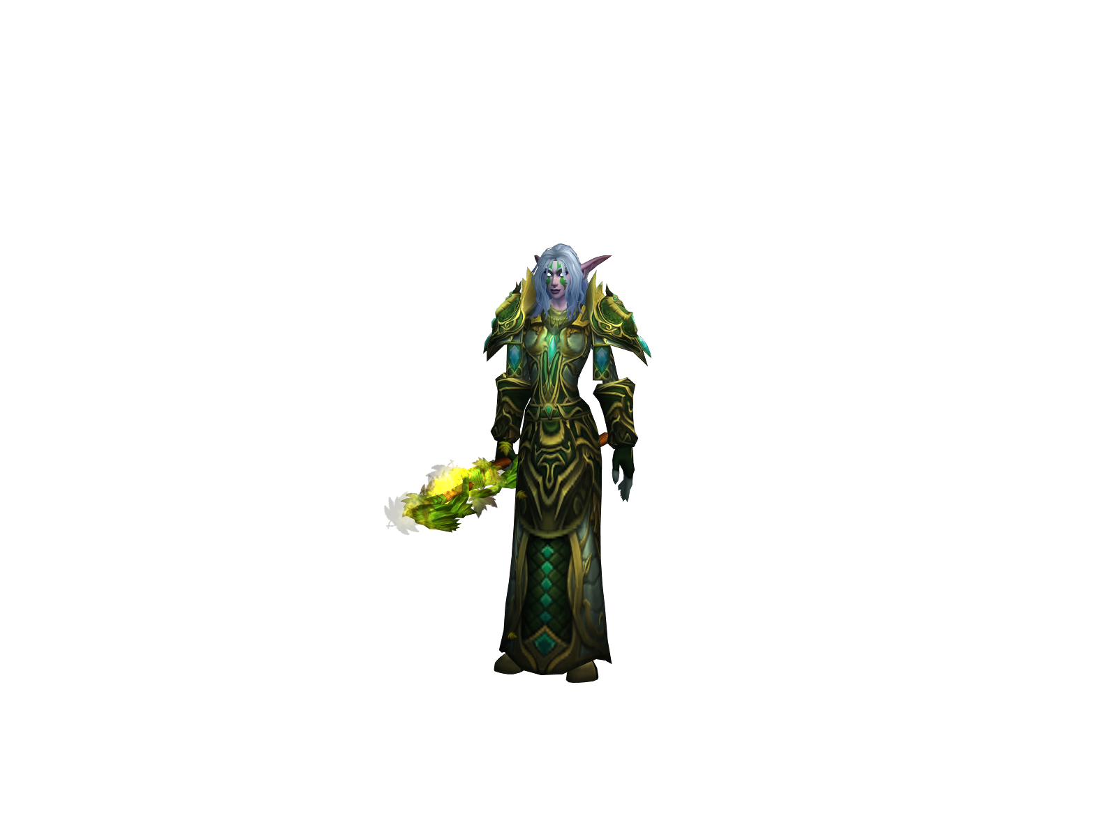 Nargie 3D character render