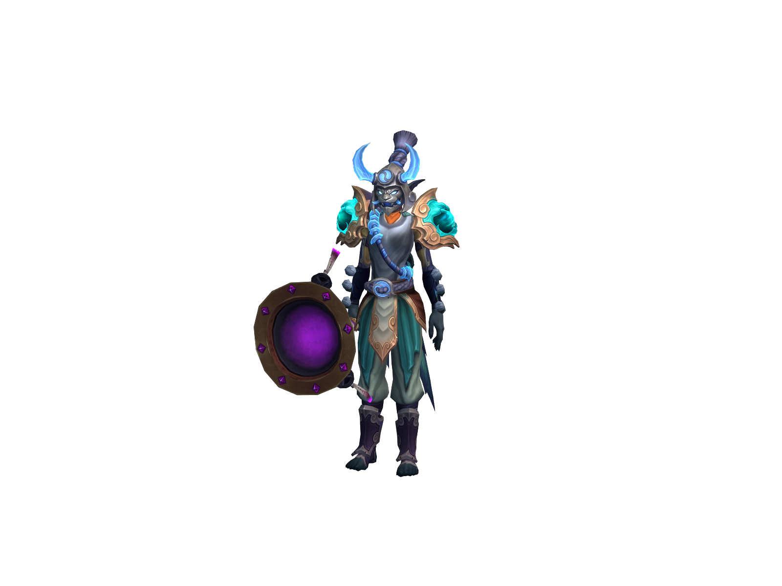 Unbemonkable 3D character render