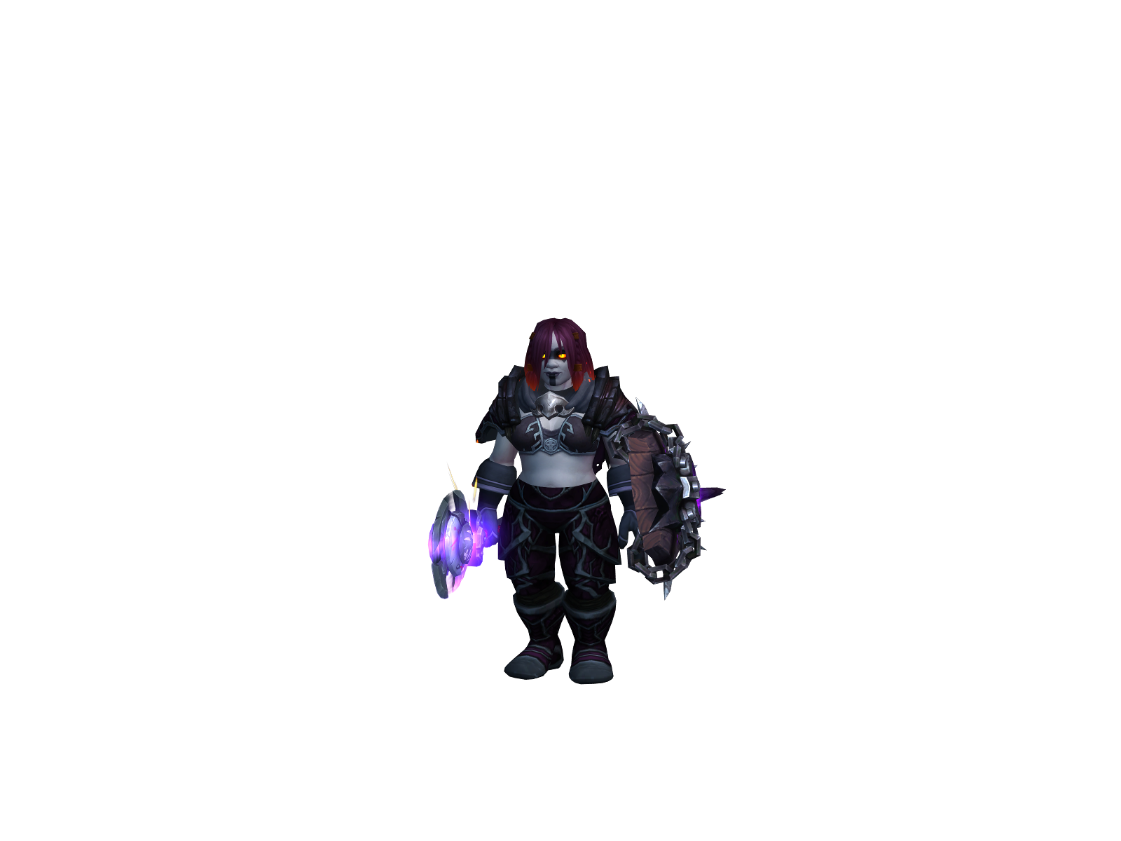 Azkenshiro 3D character render