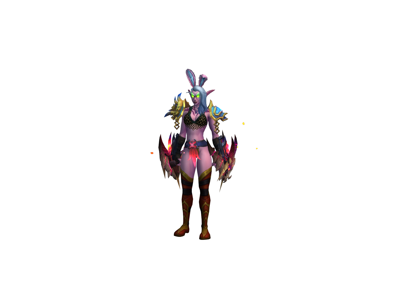 glimpsespam 3D character render