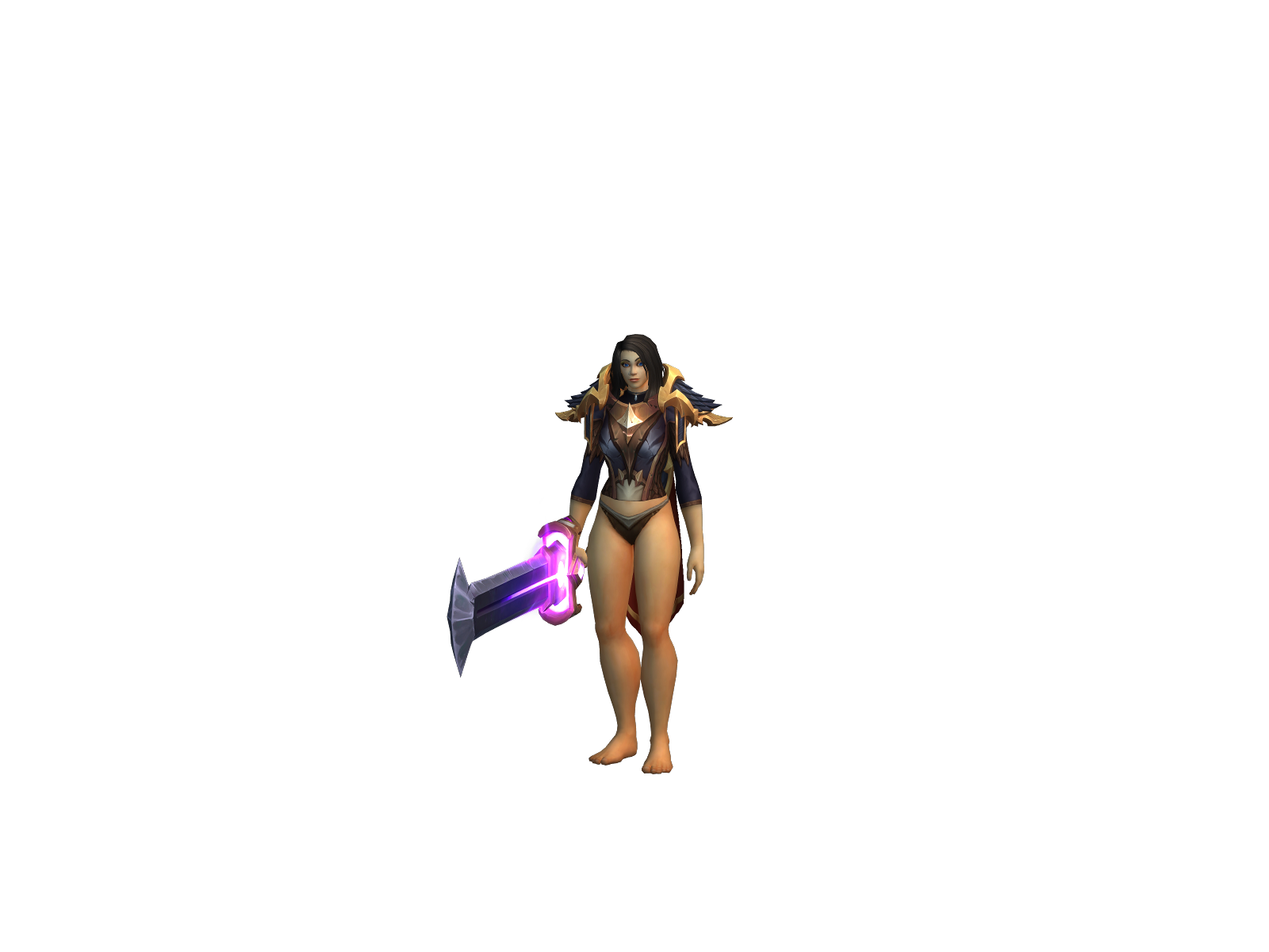 Pufsnare 3D character render