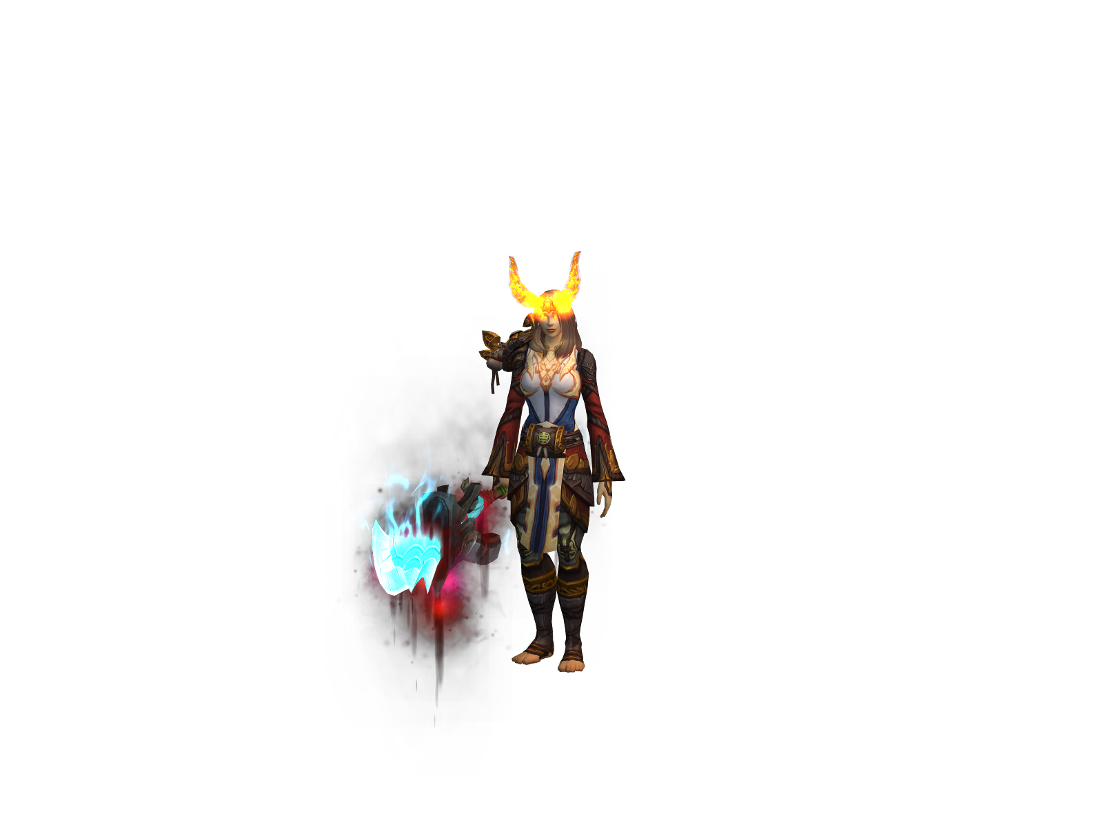 Reazard 3D character render