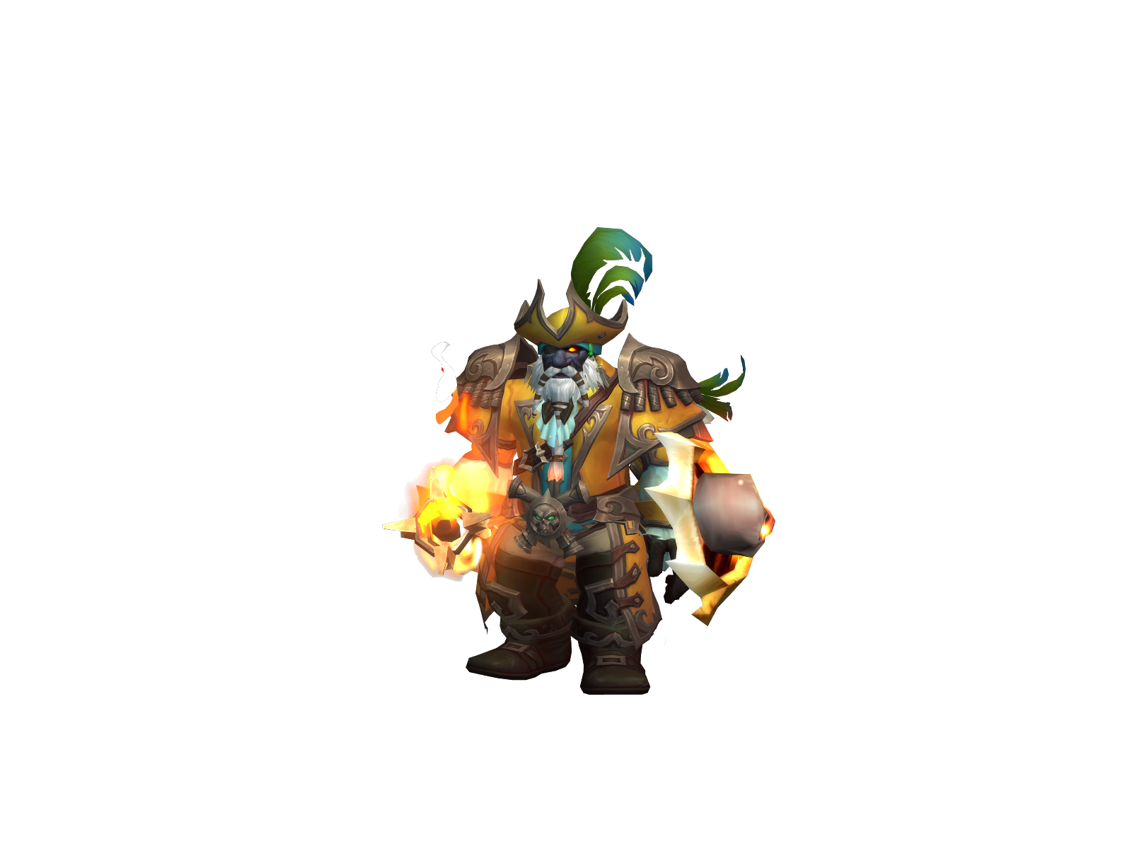 Hille 3D character render