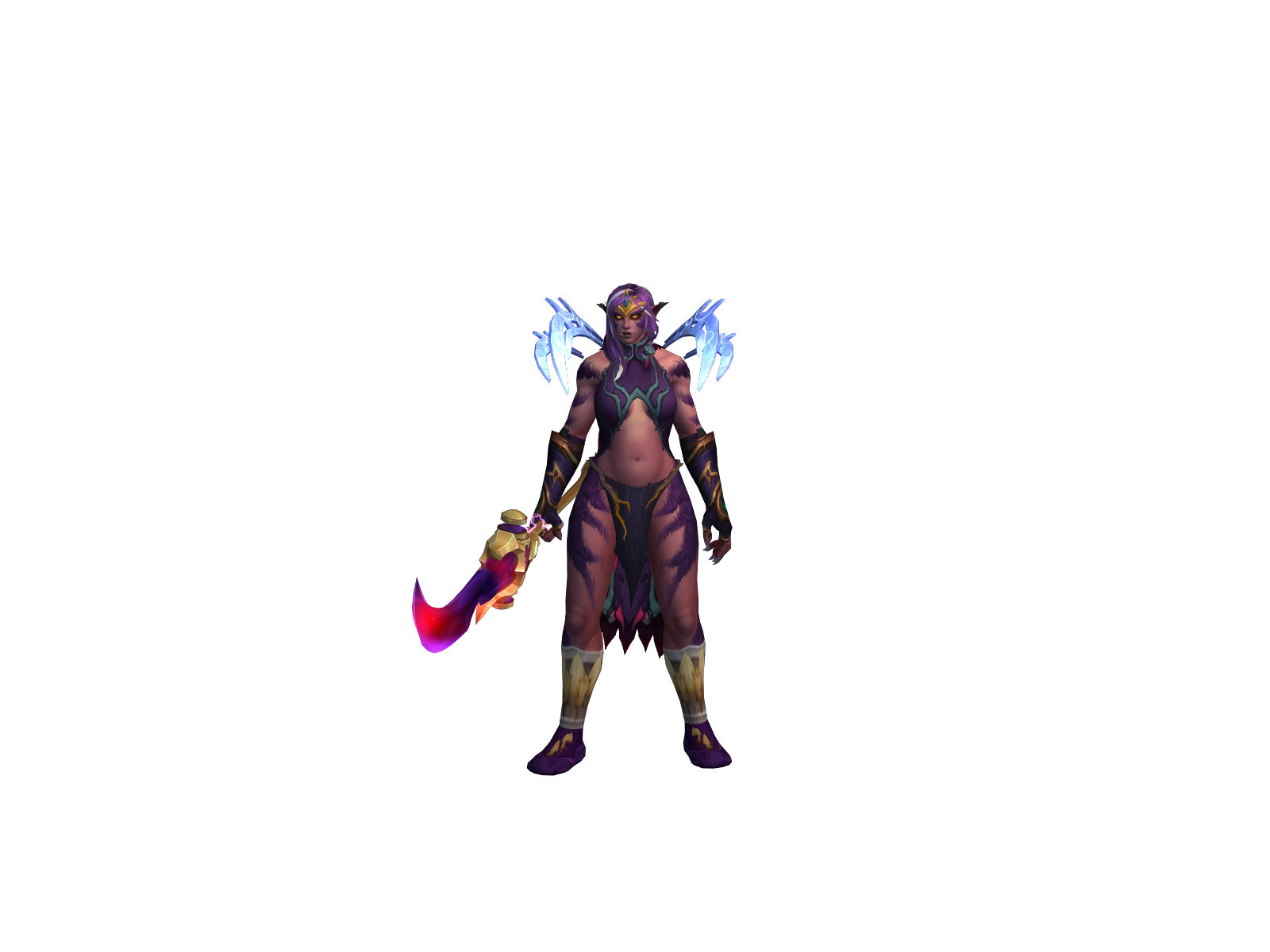 Cassady 3D character render