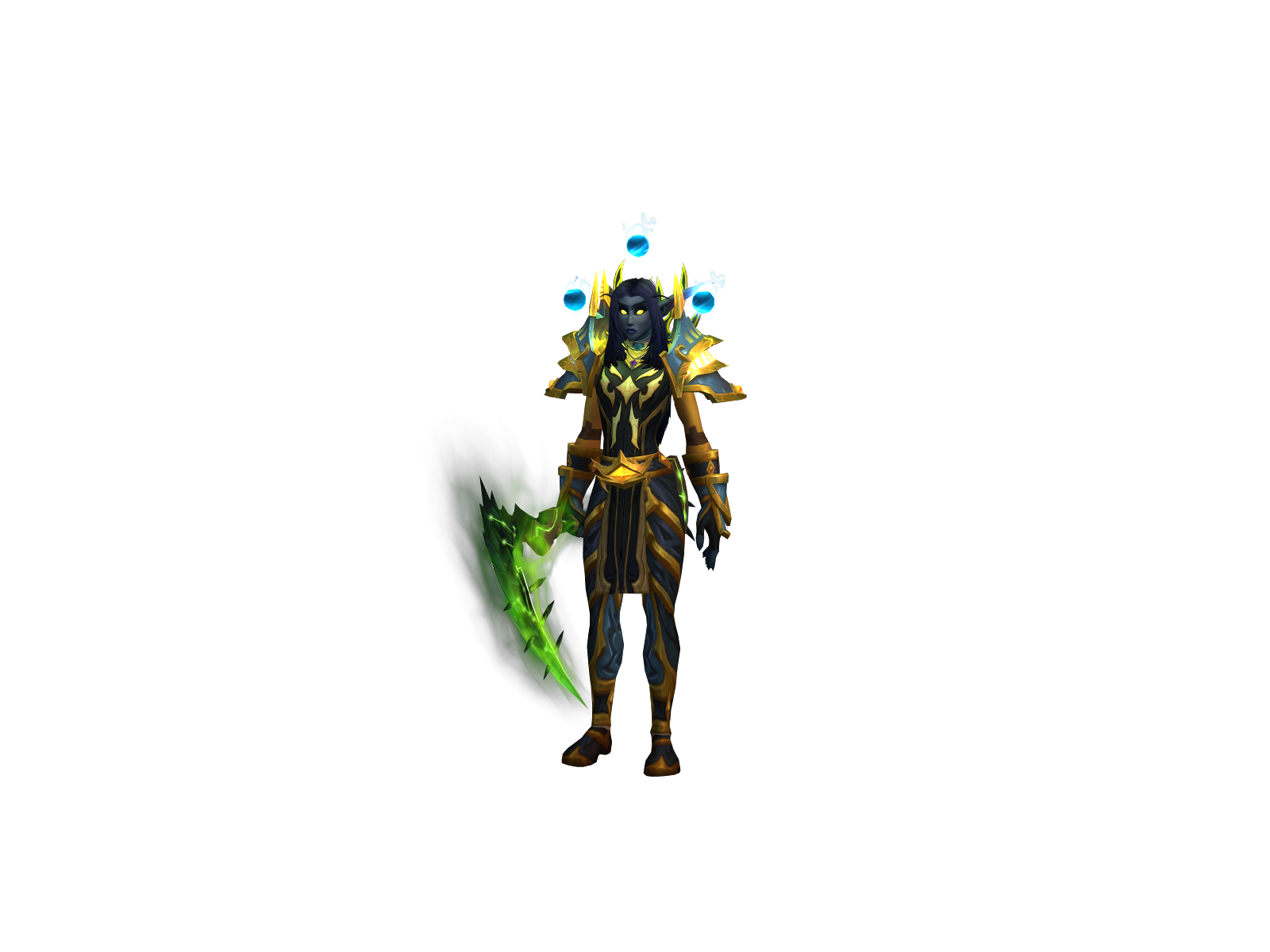 Zarekki 3D character render