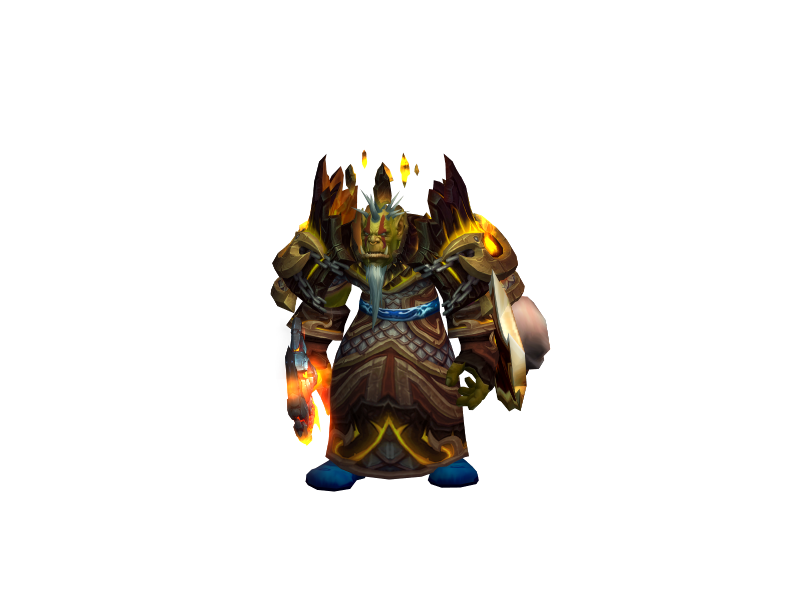 Zajtanshaman 3D character render