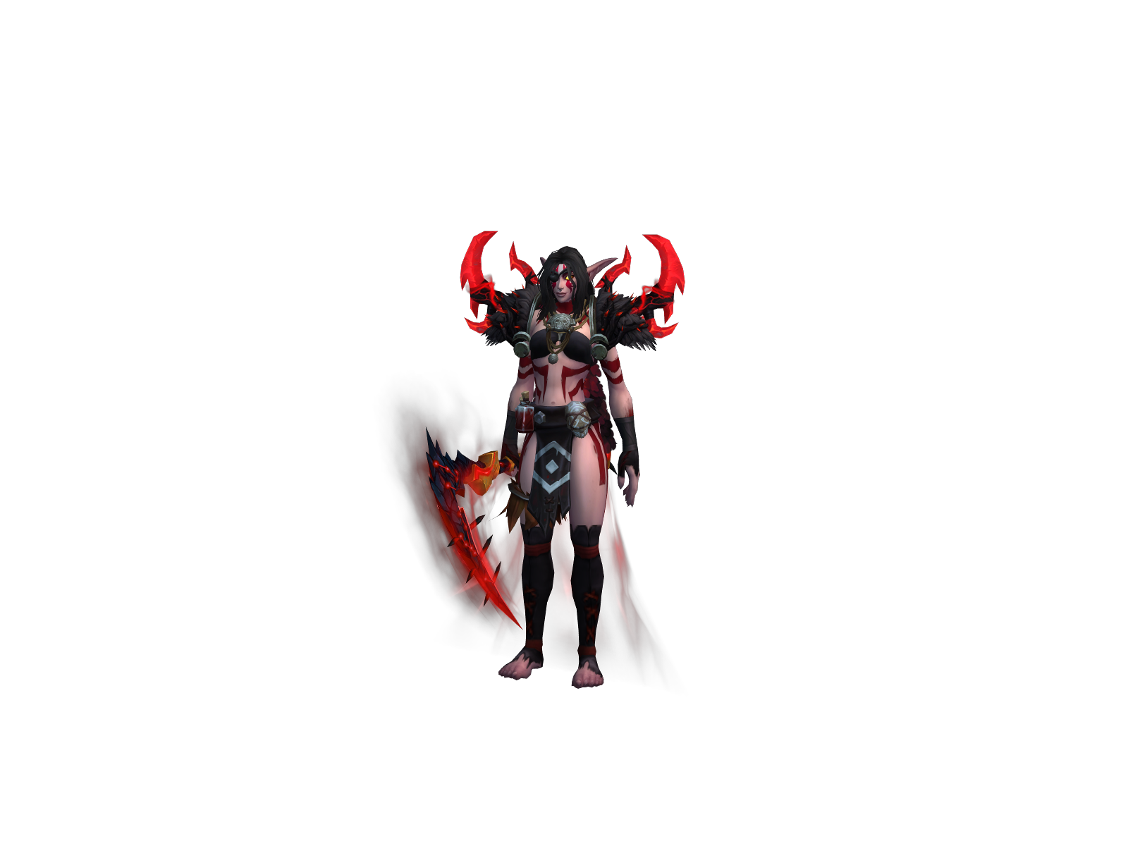 melvs 3D character render