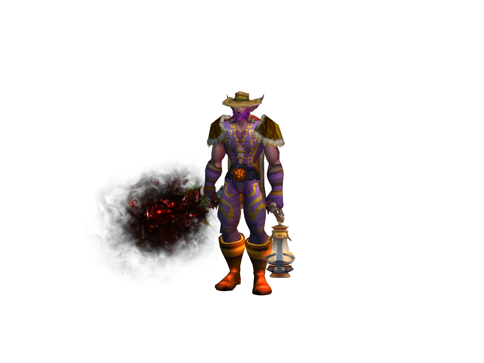 Pezespada 3D character render