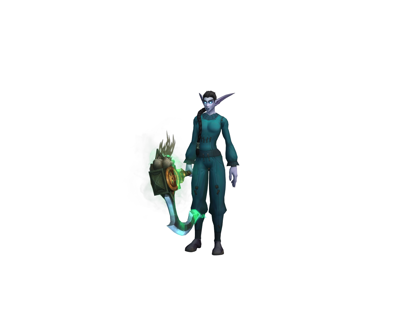 Lockfield 3D character render