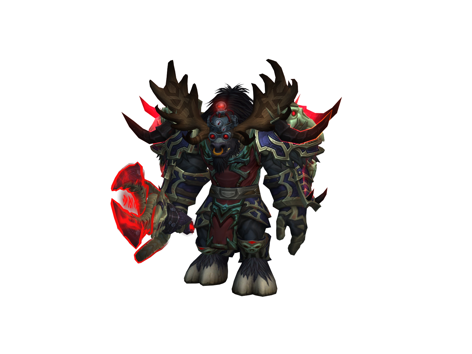 Frostmilkmoo 3D character render