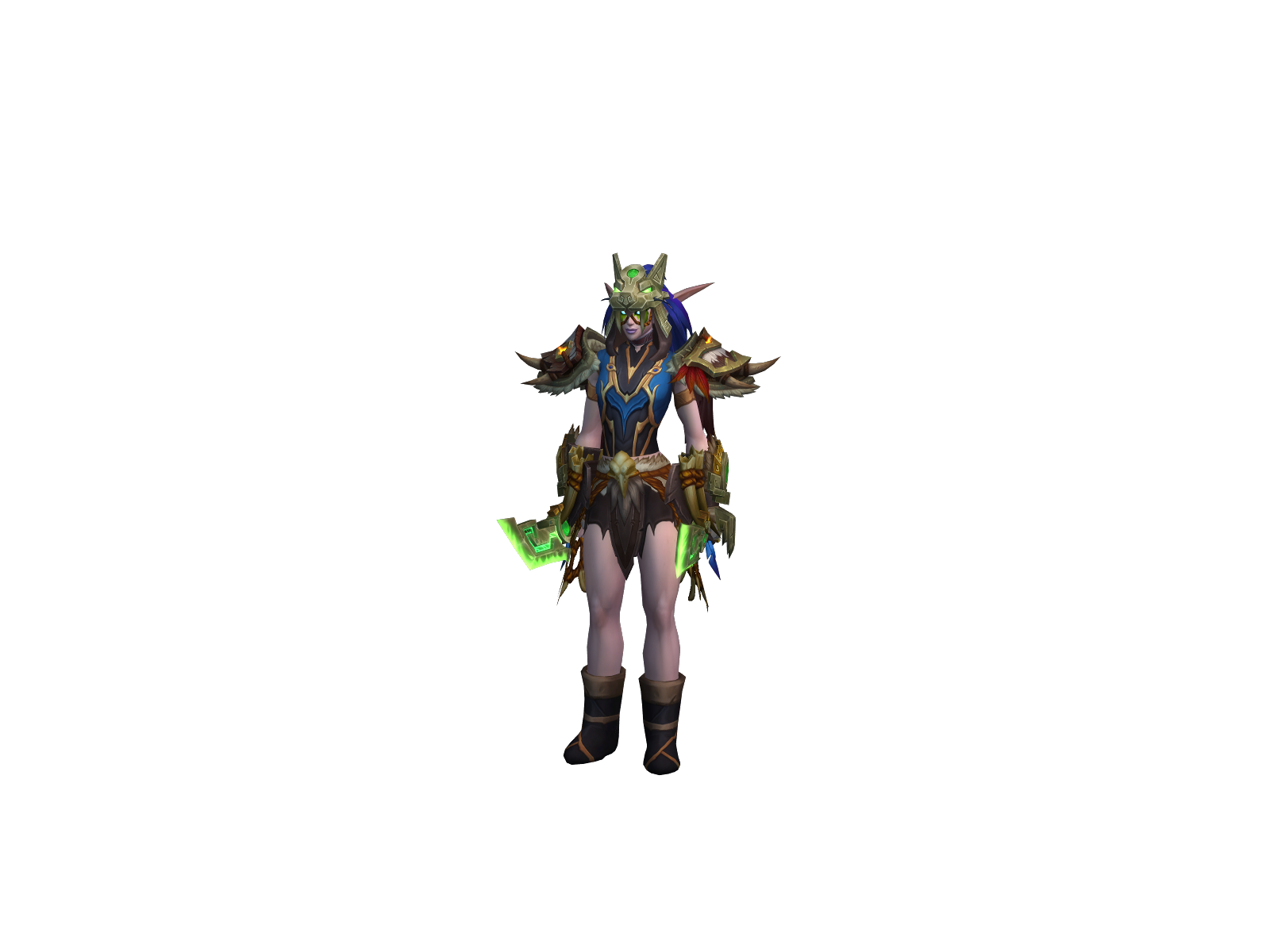 Trussegrums 3D character render