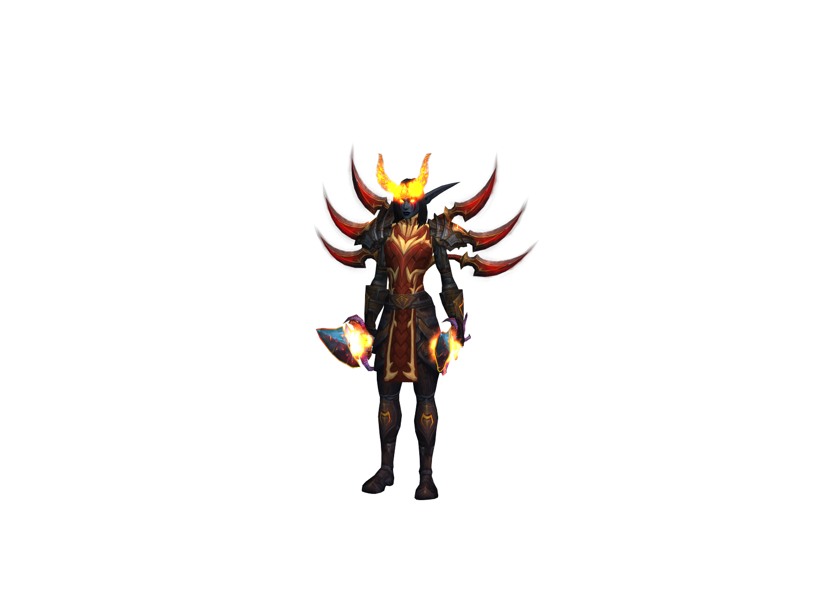 Burstylol 3D character render