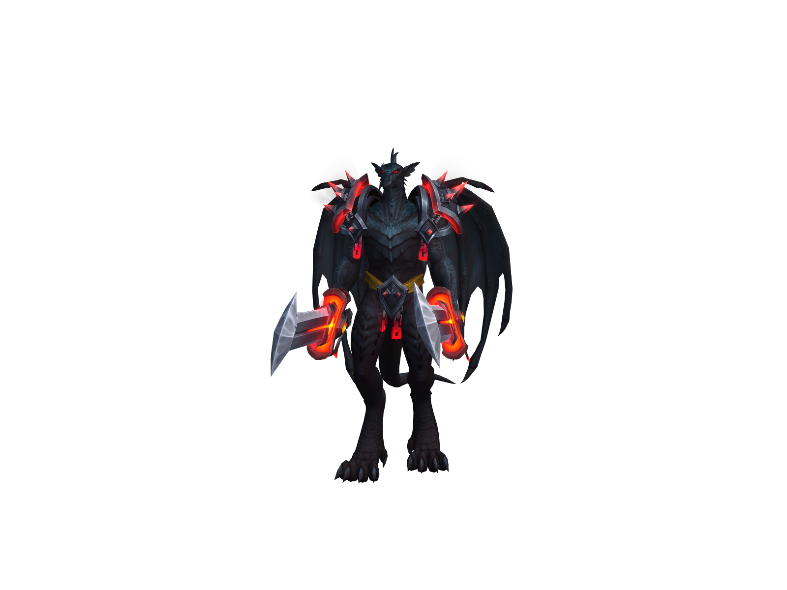 Wingless 3D character render