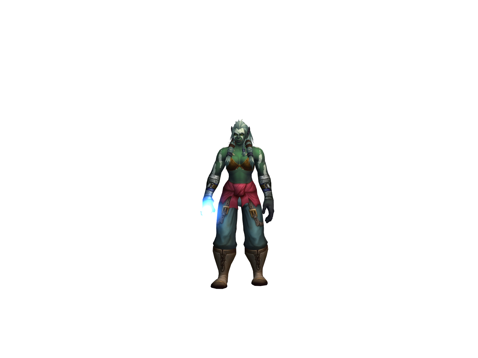 Beshredded 3D character render