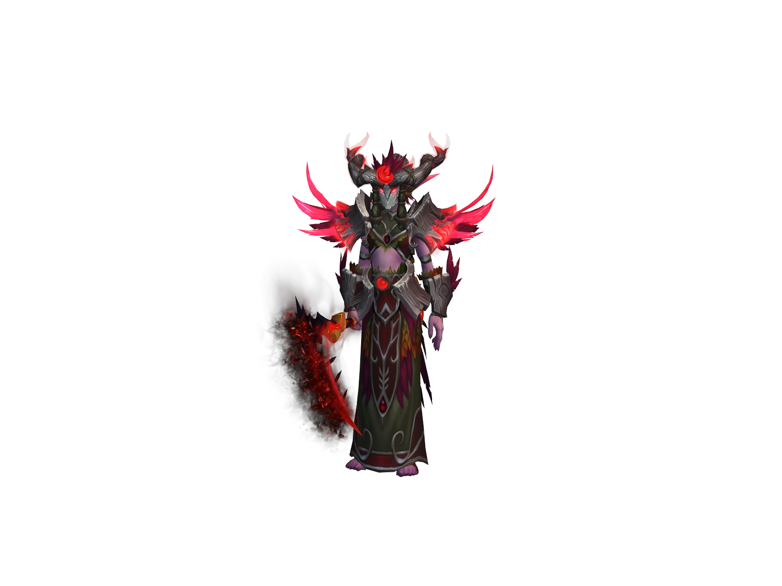 Alexiavia 3D character render