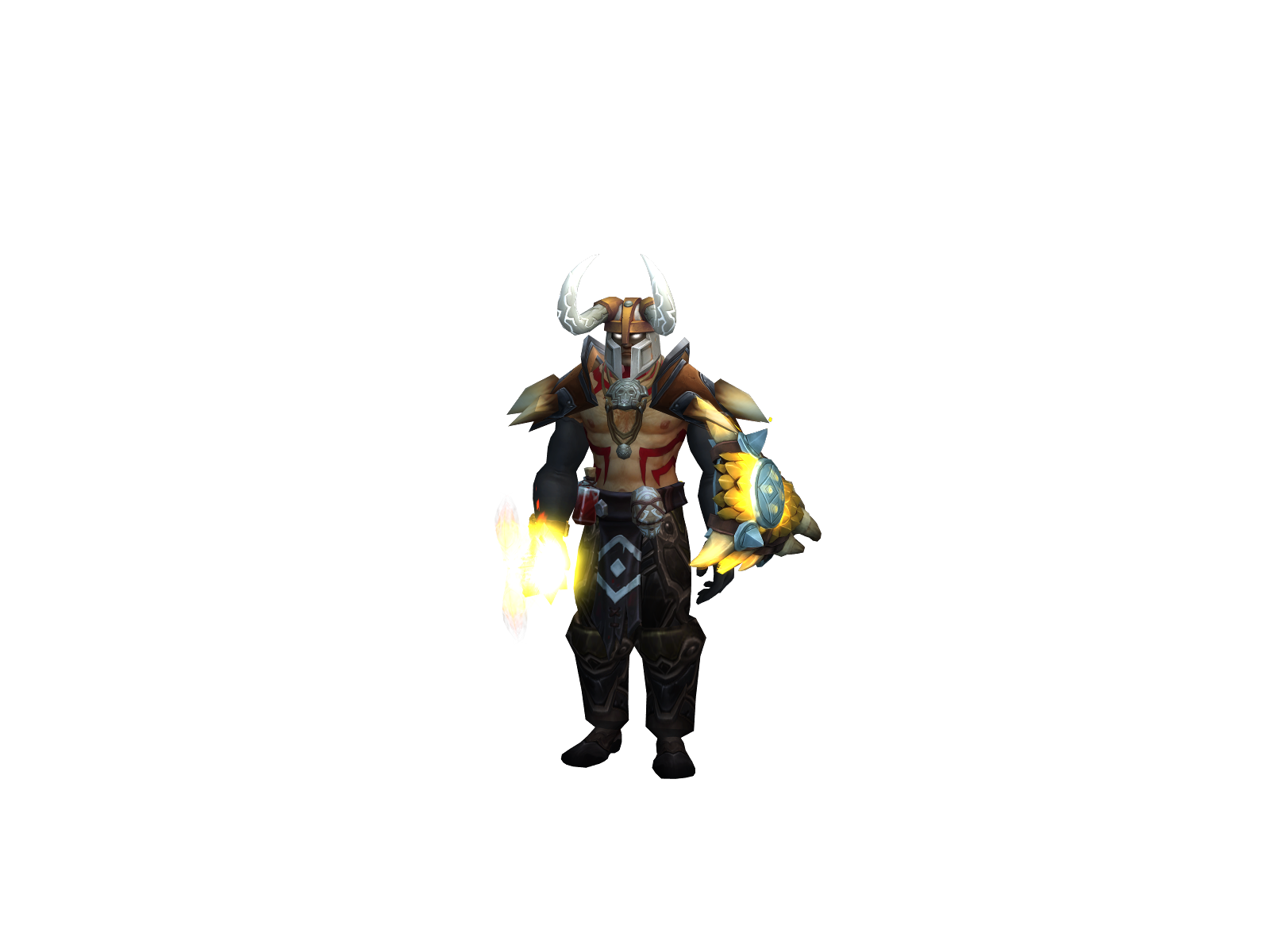 Fugll 3D character render