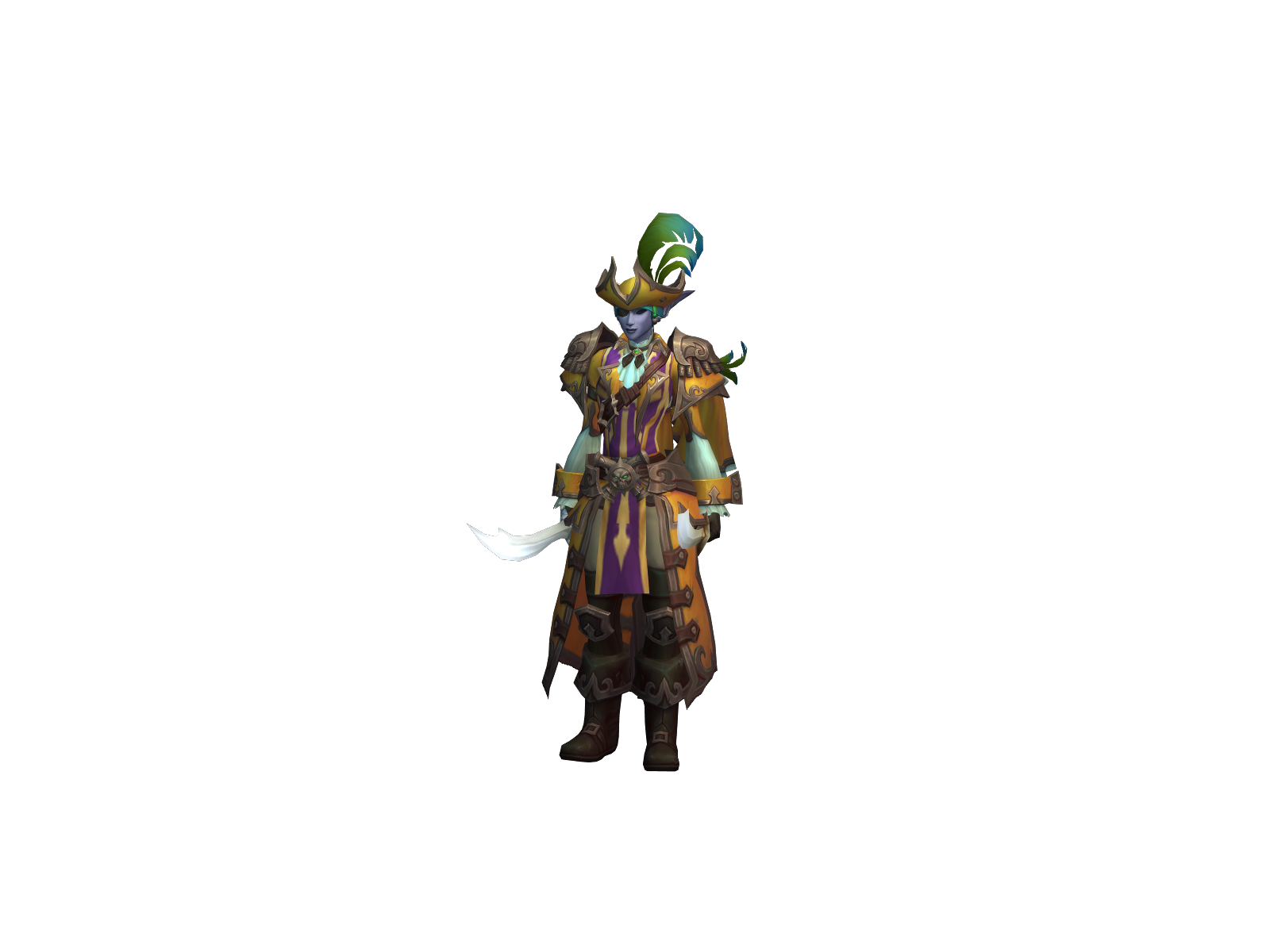 Réyna 3D character render